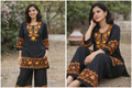 Cotton Aari Embroidered Set